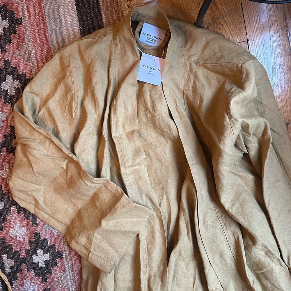 PARACHUTE Linen Robe - Picture 4 of 4